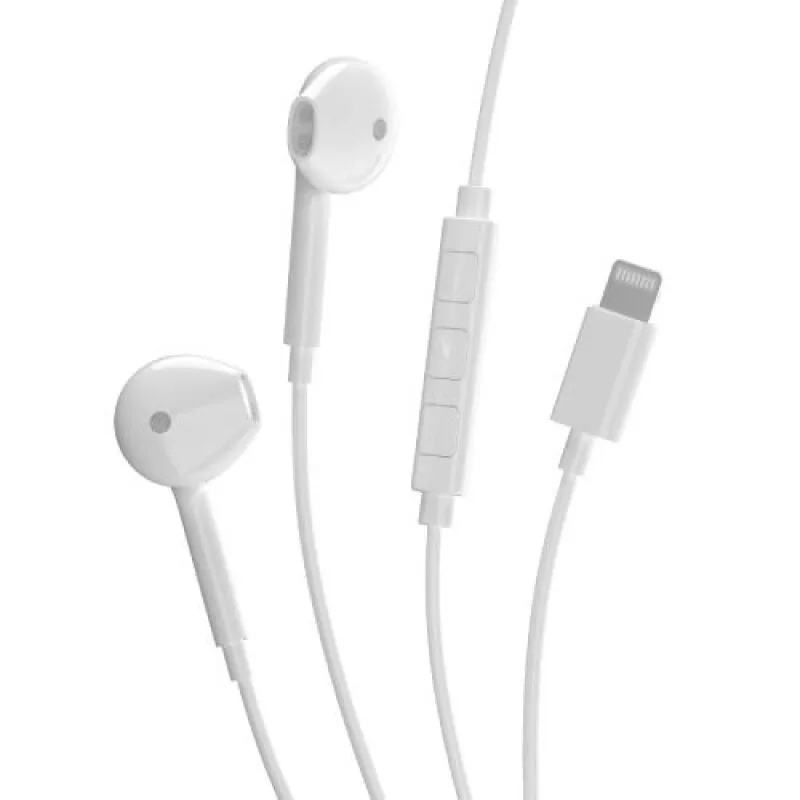 Charm Pro Lightning Earphones – High Quality Sound, 2-Year Warrantyسماعة شارم برو لايتنينج لأجهزة آيفون – صوت عالي الجودة وضمان سنتين