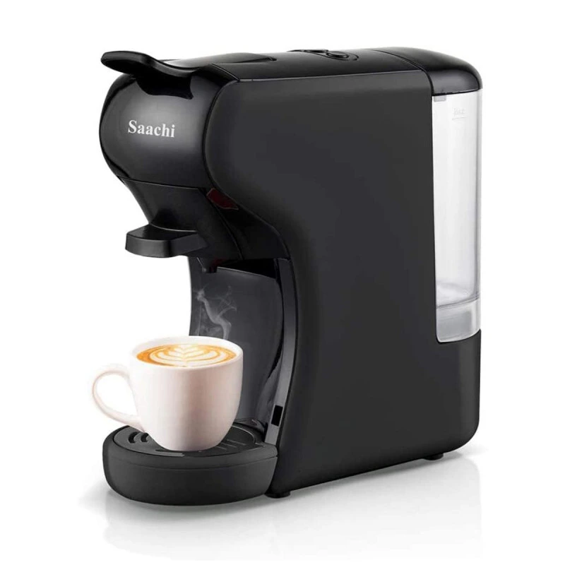 Multi-capsule coffee machine for espresso, cappuccino, and latte with compact designماكينة قهوة متعددة الكبسولات لتحضير جميع أنواع القهوة بسرعة وجودة عالية