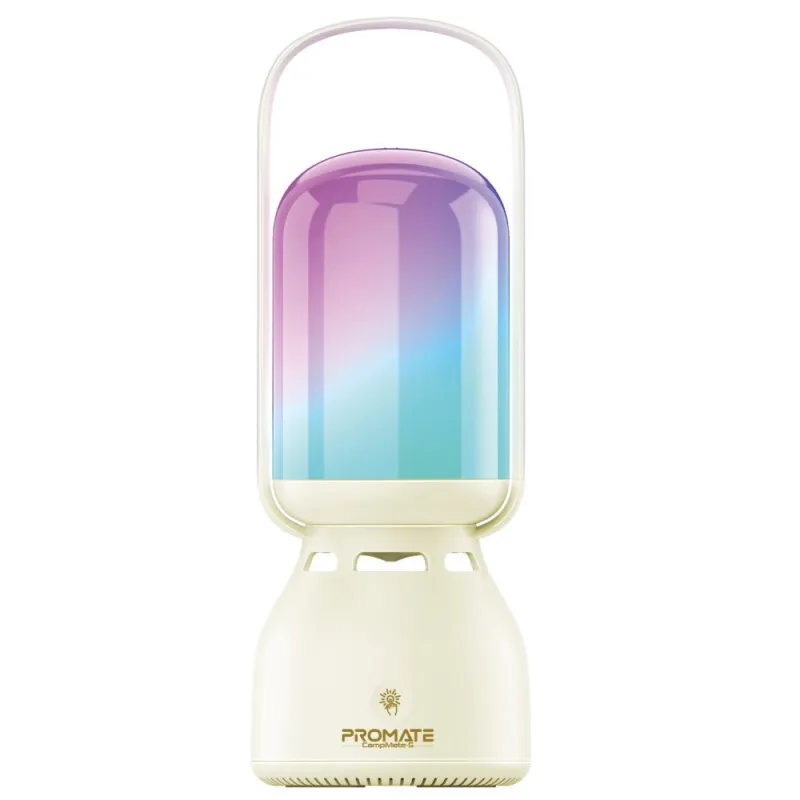 Promate CampMate-5 | 2-in-1 Bluetooth Speaker & Camping Lanternبروميت CampMate-5 | مكبر صوت بلوتوث ومصباح تخييم 2×1