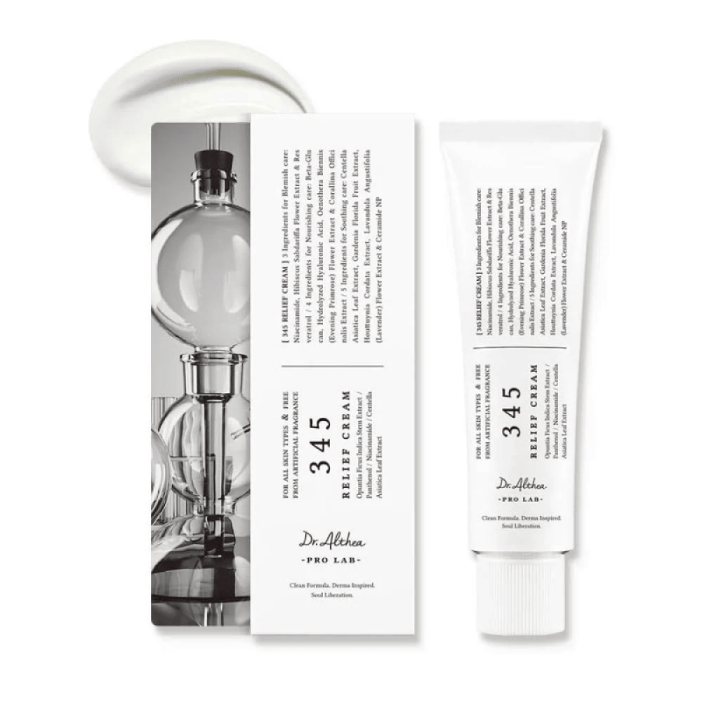 Doctor Thecia 345 Relief Cream | Intensive Moisturizing & Skin Repairدكتور الثيا 345 ريليف كريم | ترطيب عميق وإصلاح مكثف للبشرة الحساسة