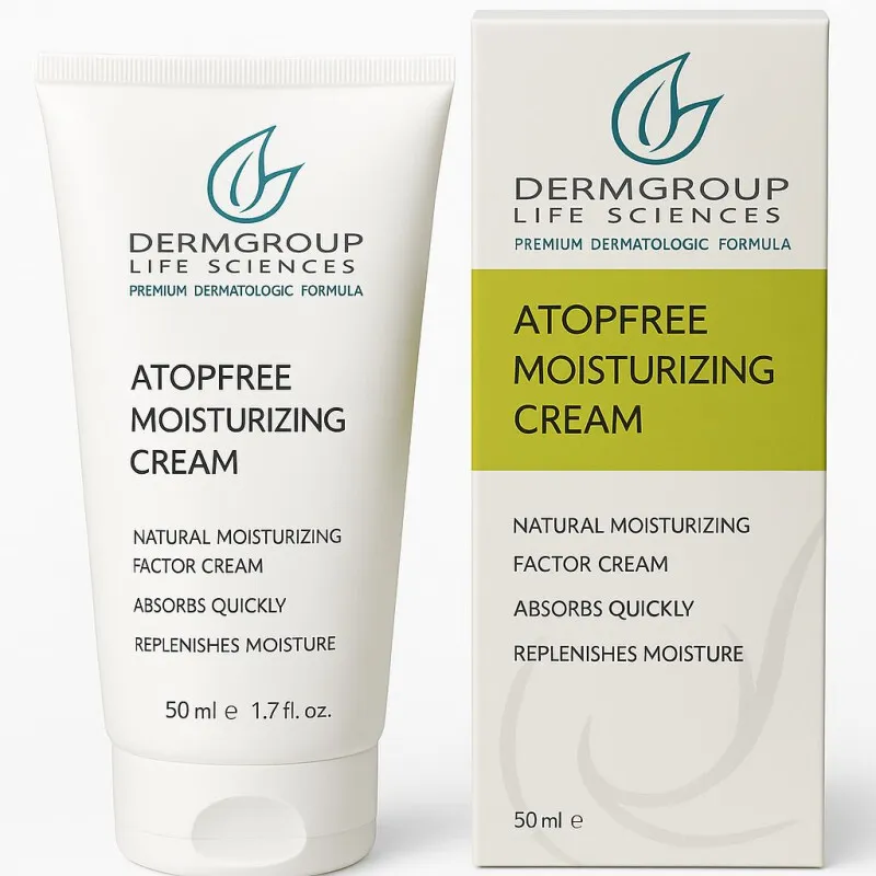 Derm Group moisturizer for oily, combination, and sensitive skin 50mlكريم ديرم جروب مرطب للبشرة الدهنية والمختلطة والحساسة 50 مل