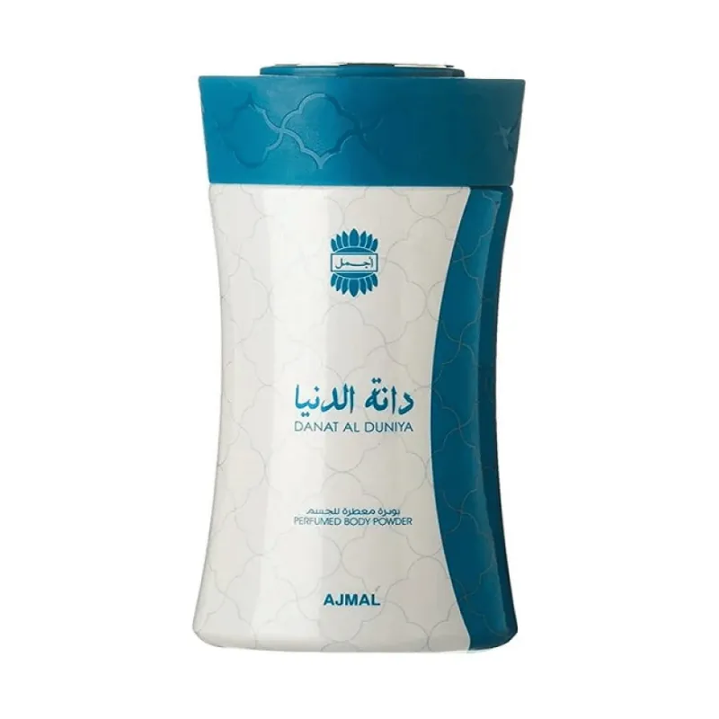Daanat Al Dunia Body Powder | Long-Lasting Freshness 80gبودرة دانة الدنيا للجسم | نعومة ورائحة تدوم طويلاً 80 جم