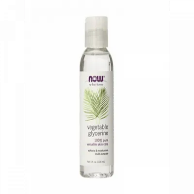 NOW 100% Pure Vegetable Glycerin Oil – 118mlزيت الجلسرين النباتي من ناو – عبوة 118 مل