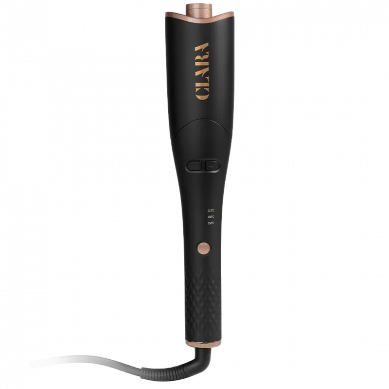 Clara C2 self-waving hair styler with three temperature settings for effortless wavesجهاز تمويج الشعر الذاتي “كلارا C2” بثلاث درجات حرارة للشعر الأملس والمجعد
