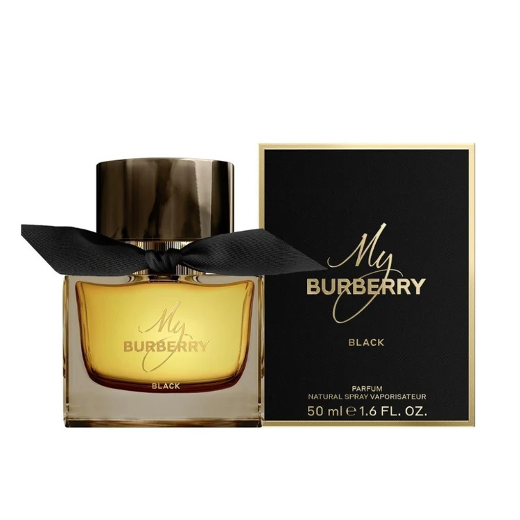 Luxury women’s fragrance by Burberryزجاجة عطر بربري ماي بلاك الأنيقة