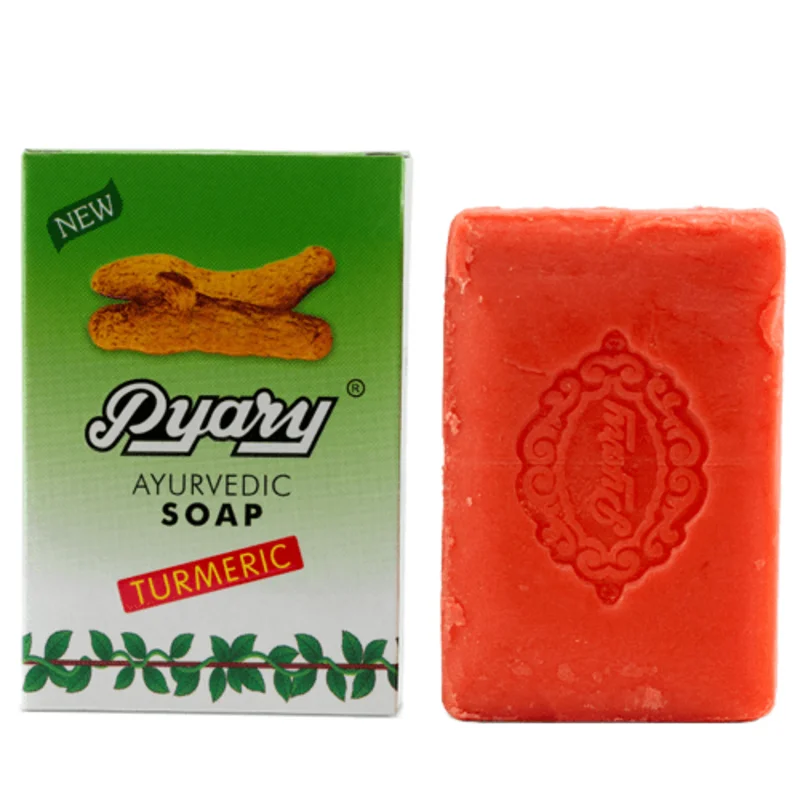 Pyari Turmeric Soap | Deep Cleansing & Skin Brighteningصابونة كركم من بياري | تفتيح وتنظيف عميق للبشرة